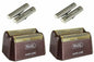 Solid Spare (2) - Wahl Pro 5 Star Series 7031-100 Replacement Foil & Cutter Assy Red Gold