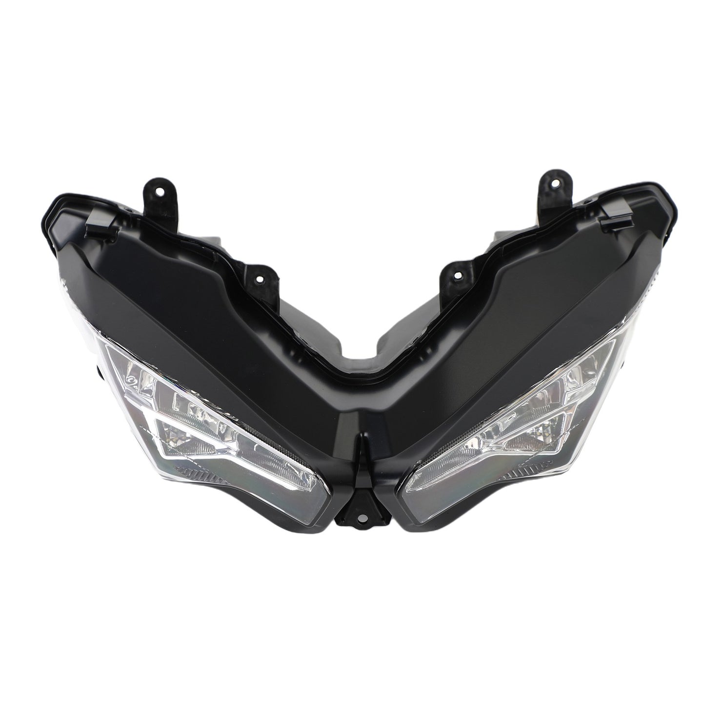 Headlamp Headlight Guard Protector Grill Led Clear For Kawasaki Ninja 400 18-23