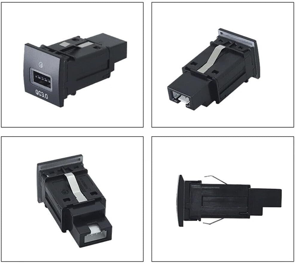 36W USB QC3.0 Charger + PD For Jetta MK6 10-14 Golf/GTI/R-Line 2006-2013 MK5 MK6