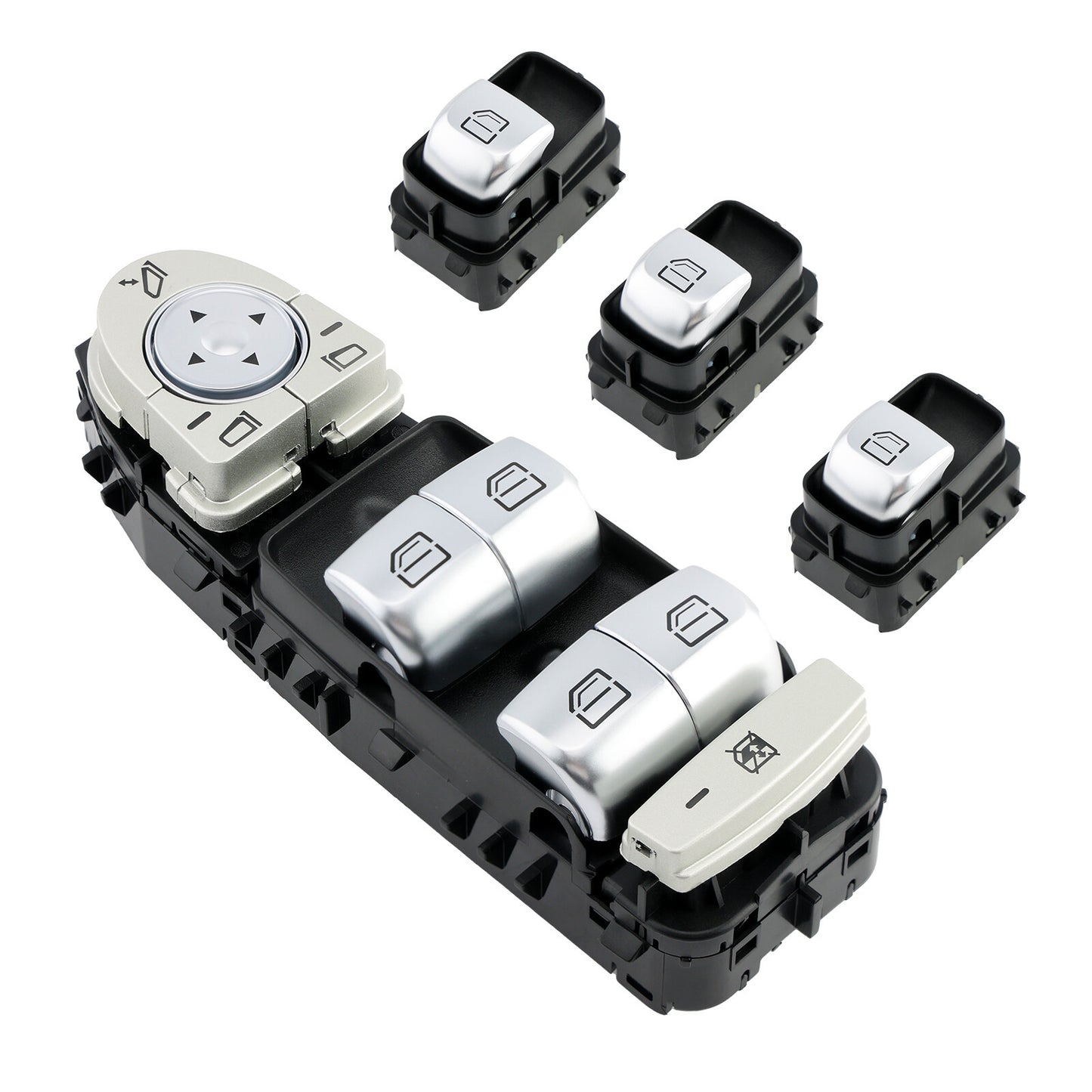 Master Power Window Switch Driver & Passenger For Mercedes-Benz C300 C350E C43