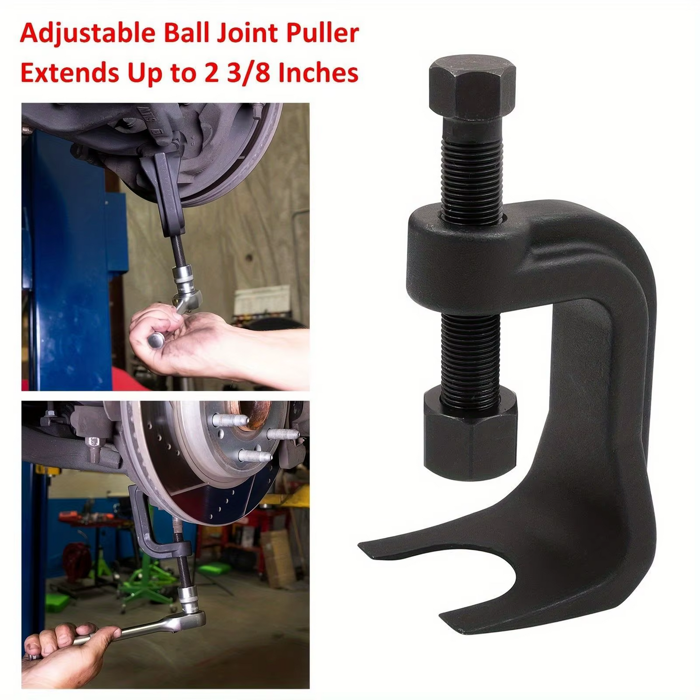 Universal Cars Trucks SUV 2-3/8 Inches Adjustable Ball Joint Removal Tool Set
