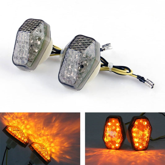 Solid Spare Turn Signals Light For Suzuki GSXR600 750 1000 SV650&S DL650/1000 Bandit Blak US