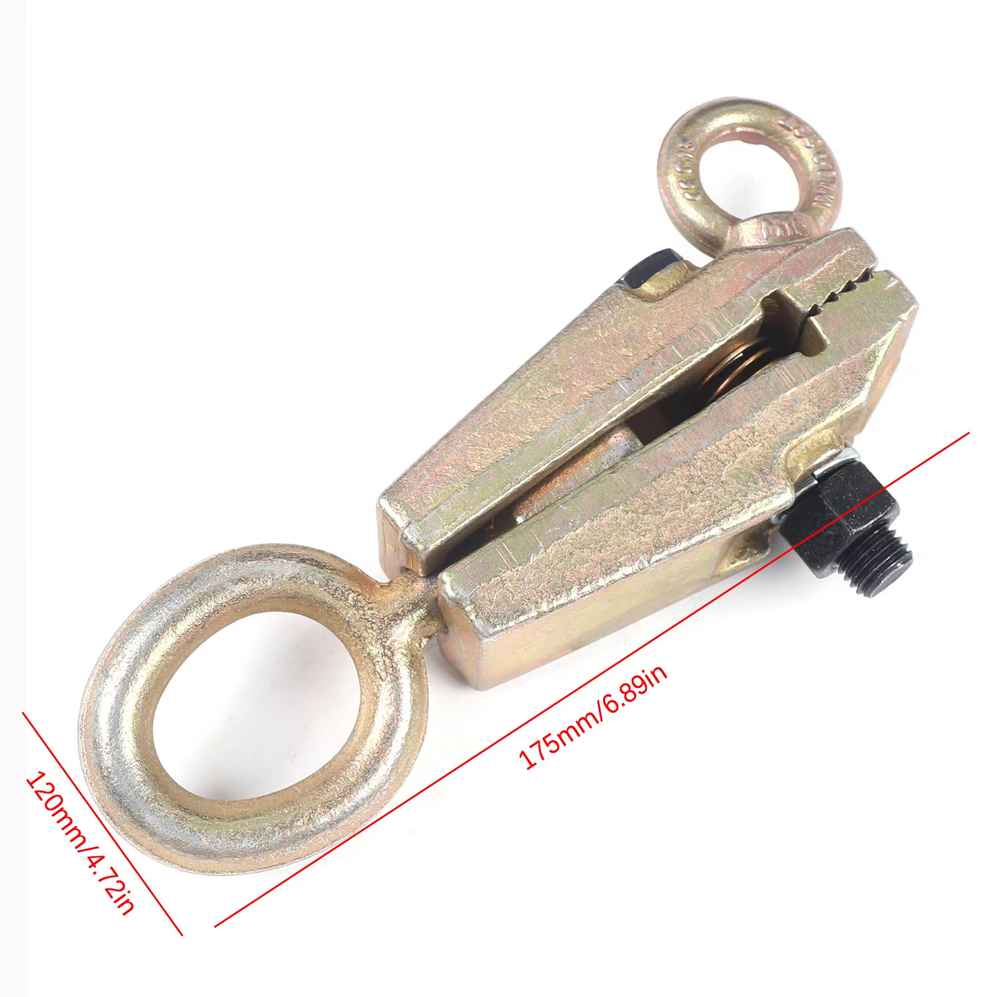 2 Way 5 Ton Auto Body Repair Tool Pull Clamp Frame Puller Self-tightening Fast