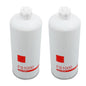 2X FS1000 Fuel Filter Water Separator For Fleetguard Cummins 3329289 2568753