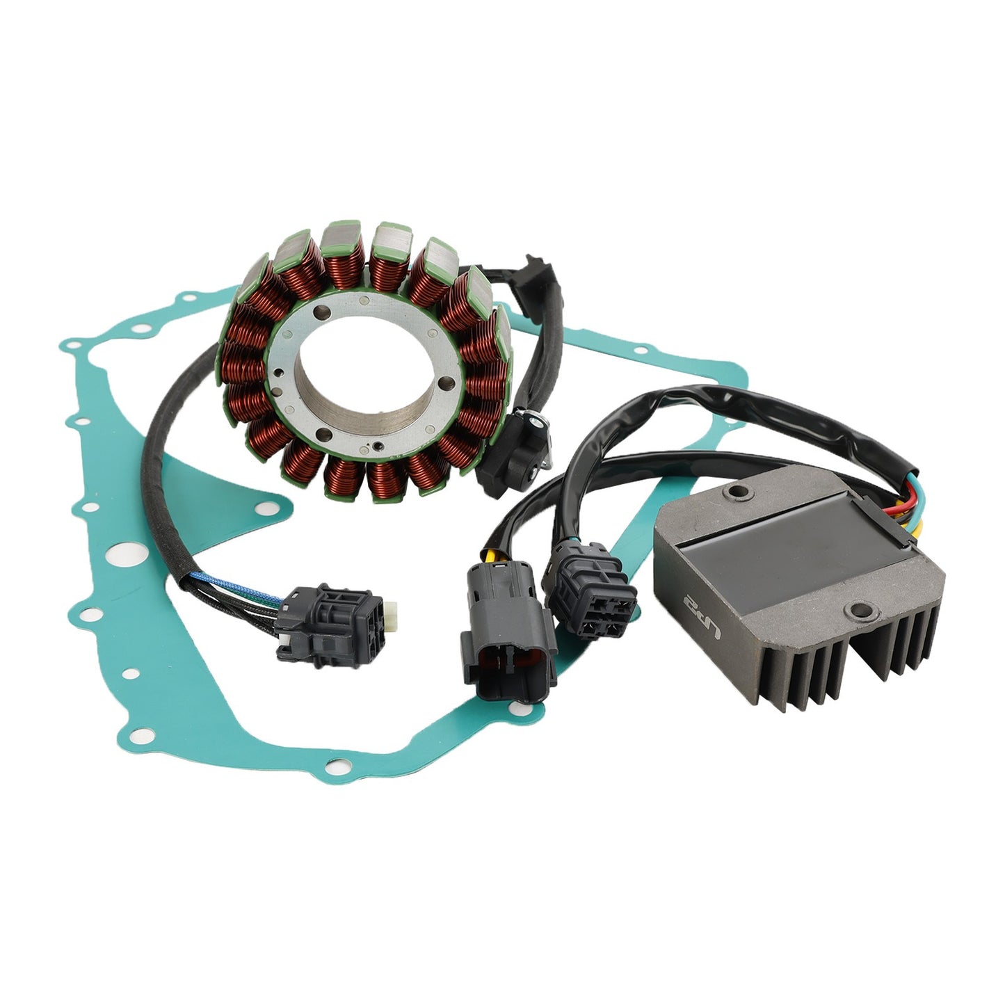Generator Stator Regulator & Gasket For Kymco MXU 400 450i 465i Maxxer 400 450i