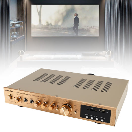 2000W 5CH Amplifiers Amplificador HiFi Stereo AV Surround Amplifier FM Theater