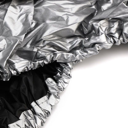 Heavy Duty Boat Cover Waterproof 210D Silver For 16-18Ft Fishing Jon Boat L Beam