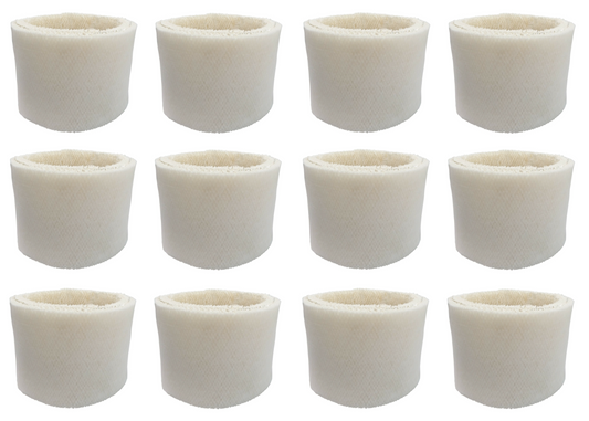 Solid Spare (12) EFP Replacement Wicking Humidifier Filters for Honeywell HC-14V1 Filter E