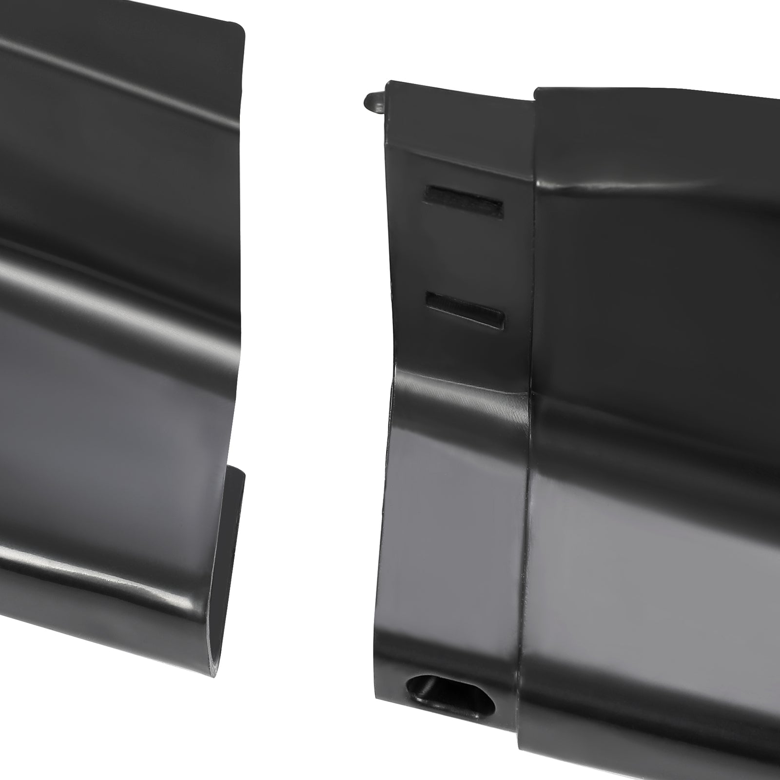 Solid Spare For 2006-2009 350z Z33 Unpainted NS Style Pu Black Front Bumper Lip Spoiler Chin