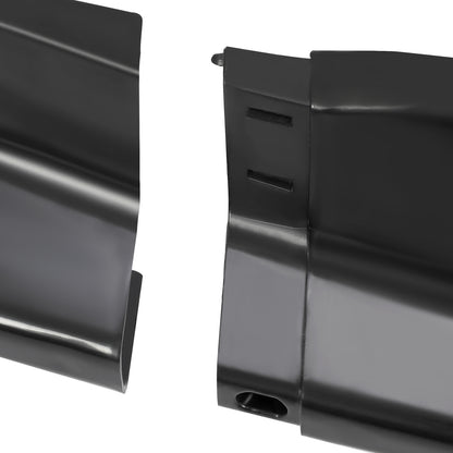 Solid Spare For 2006-2009 350z Z33 Unpainted NS Style Pu Black Front Bumper Lip Spoiler Chin