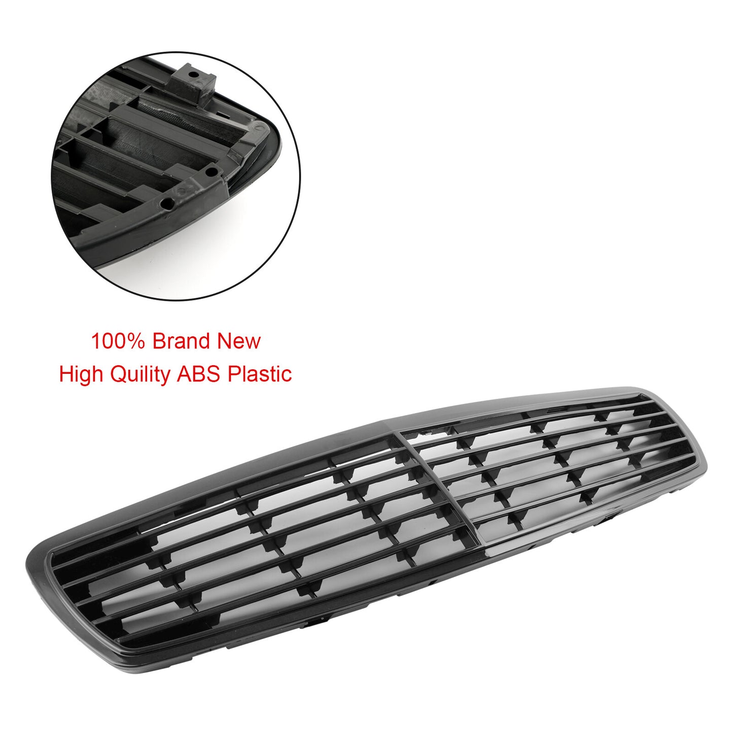 Front Grill Grille Fit Mercedes-Benz E-Class W211 E320 E350 E55  2002-2006