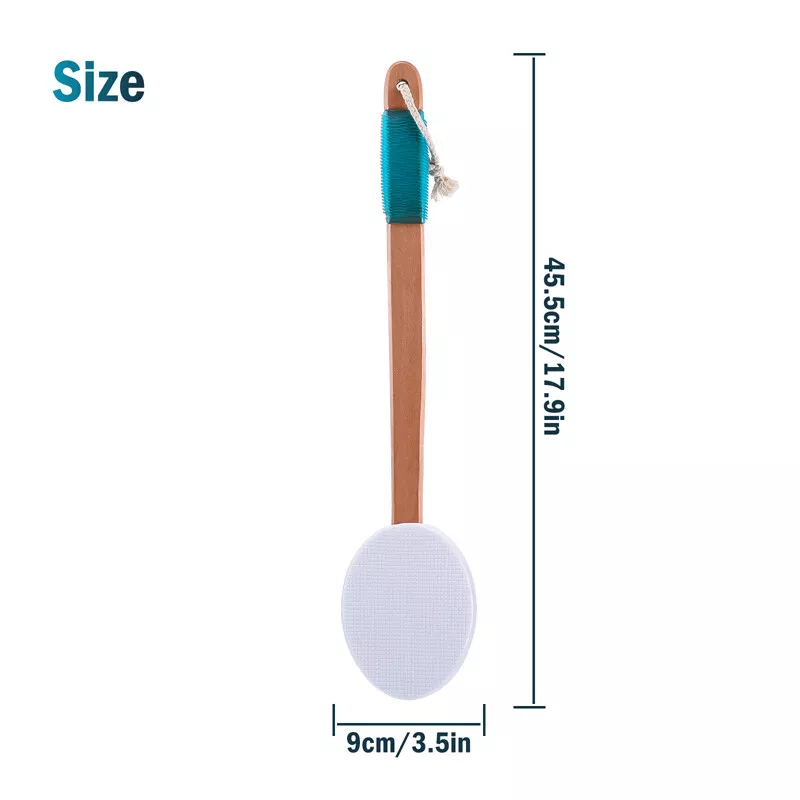 Long Lotion Applicator Back Brush Perfect for Tanning Skin Cream Or Any Lotions
