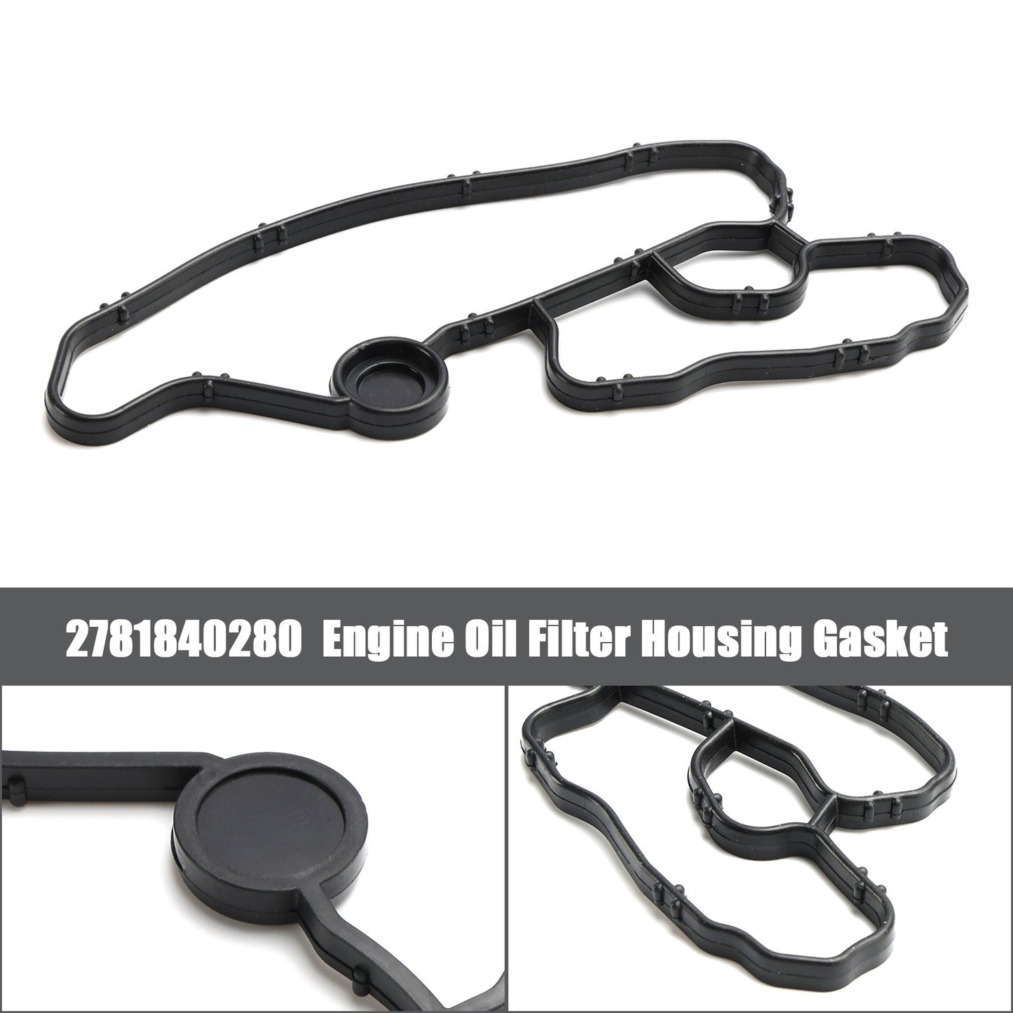 Engine Oil Filter Housing Gasket 2781840280 for Mercedes-Benz M278 V8 2014-2020