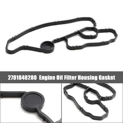 Engine Oil Filter Housing Gasket 2781840280 for Mercedes-Benz M278 V8 2014-2020