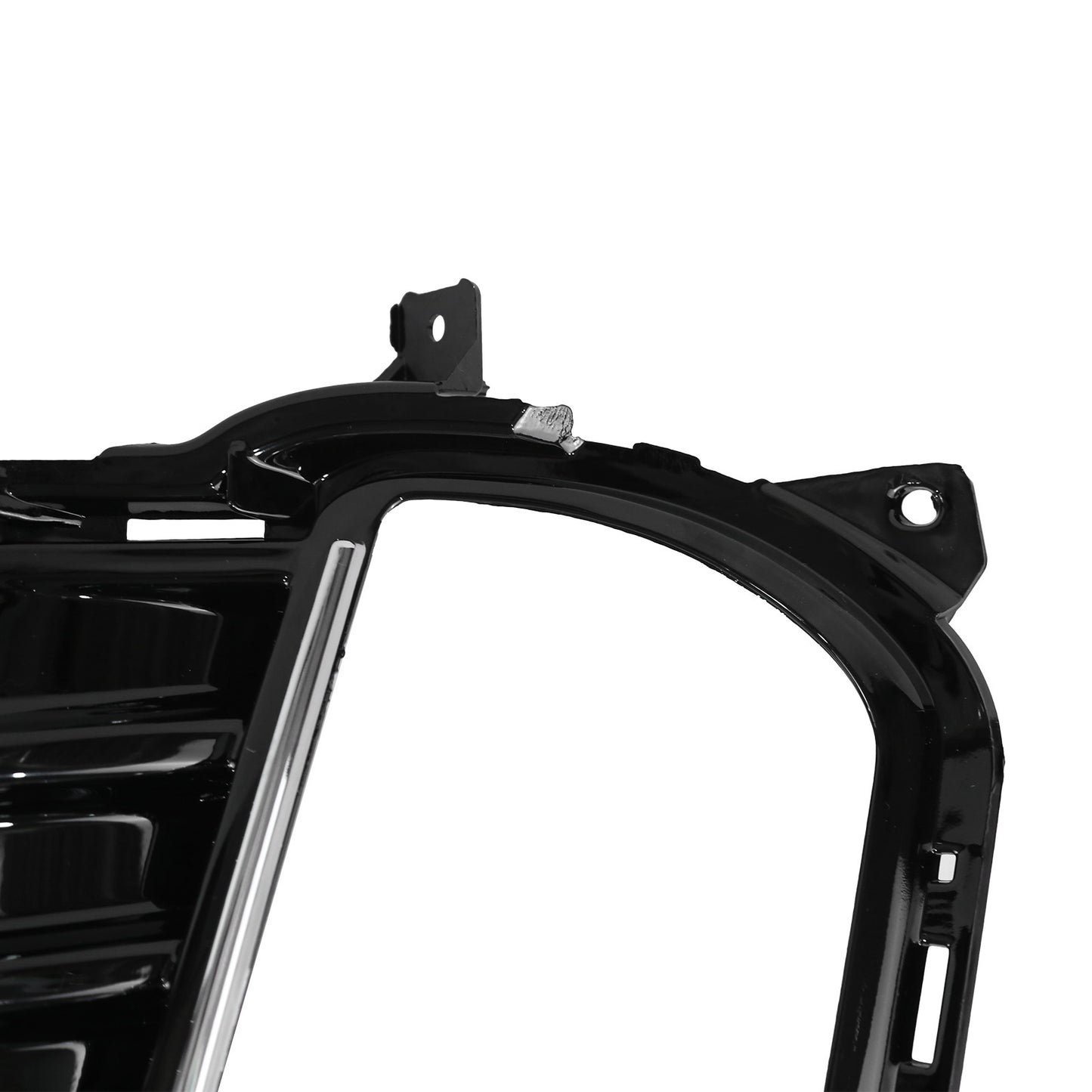2Pcs Fog Light Cover For 2019-2024 Ford Edge Front Bumper Chrome Trim w/Bezel
