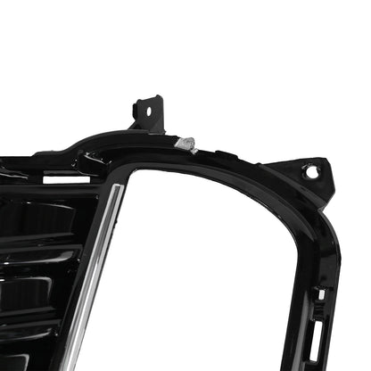 2Pcs Fog Light Cover For 2019-2024 Ford Edge Front Bumper Chrome Trim w/Bezel
