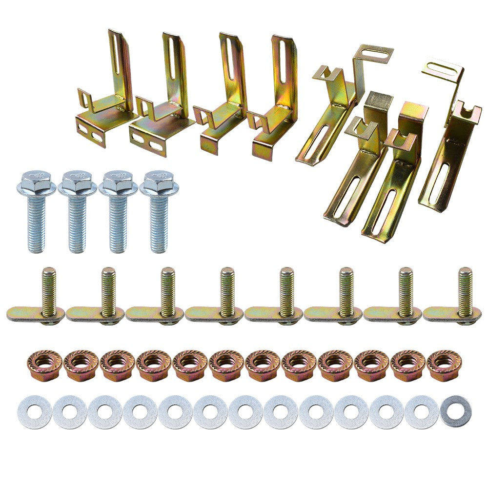 L+R For 22-25 Nissan Pathfinder SUV Nerf Bars Aluminum Running Boards Side Steps