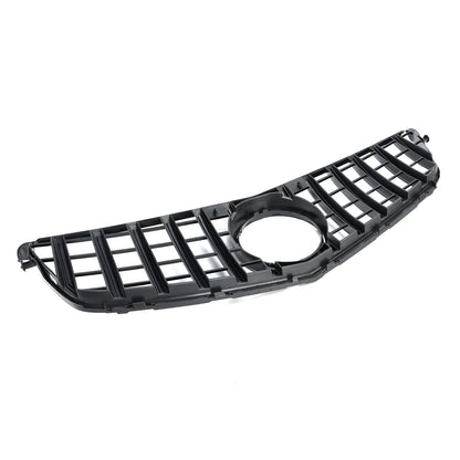 GTR Style Front Bumper Grille Grill Fit Benz C-Class W204 C300 C350 2008-2014