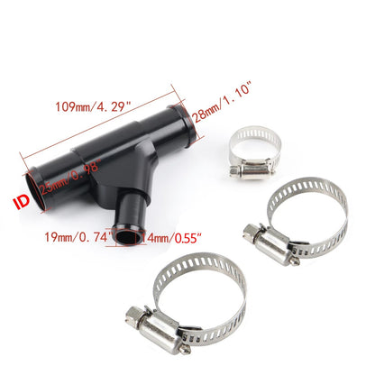 Weldless Radiator Coolant Y-Pipe w/Clamps For Ford F250-F550 Super Duty 6.0L NEW