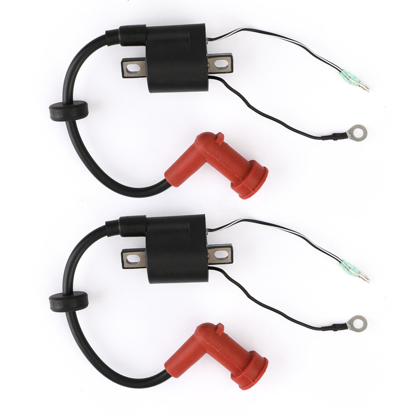 2x Outboard Engine Ignition Coil fit for Yamaha 40hp 40X E40X MHL 66T-85570-00 E