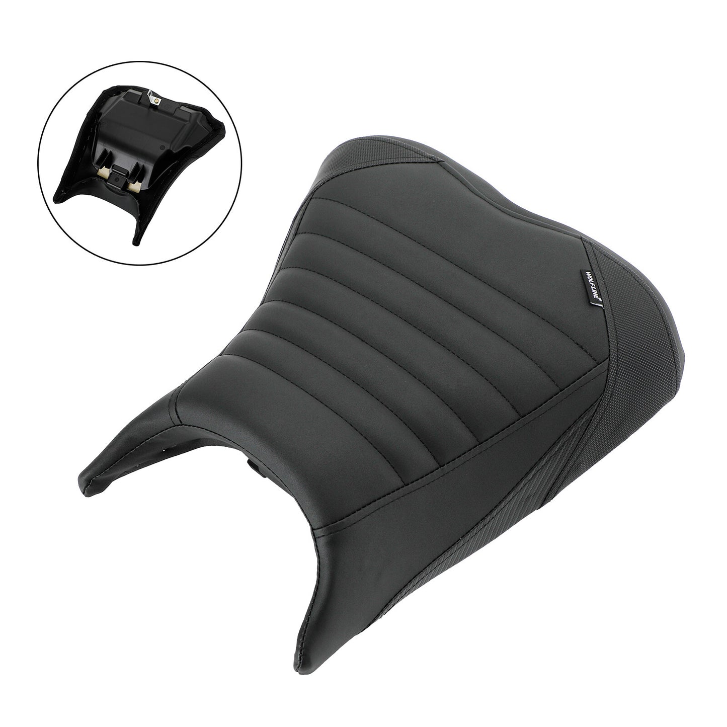 Complete Cushion Rider Passenger Seat Black fit Kawasaki Ninja 400 Z400 18-22 21