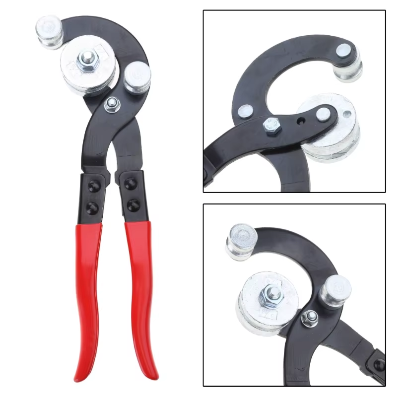 4-in-1 Way Brake Pipe Bender Fuel line Tubing Bending Tool 3/16" 1/4" 5/16" 3/8"