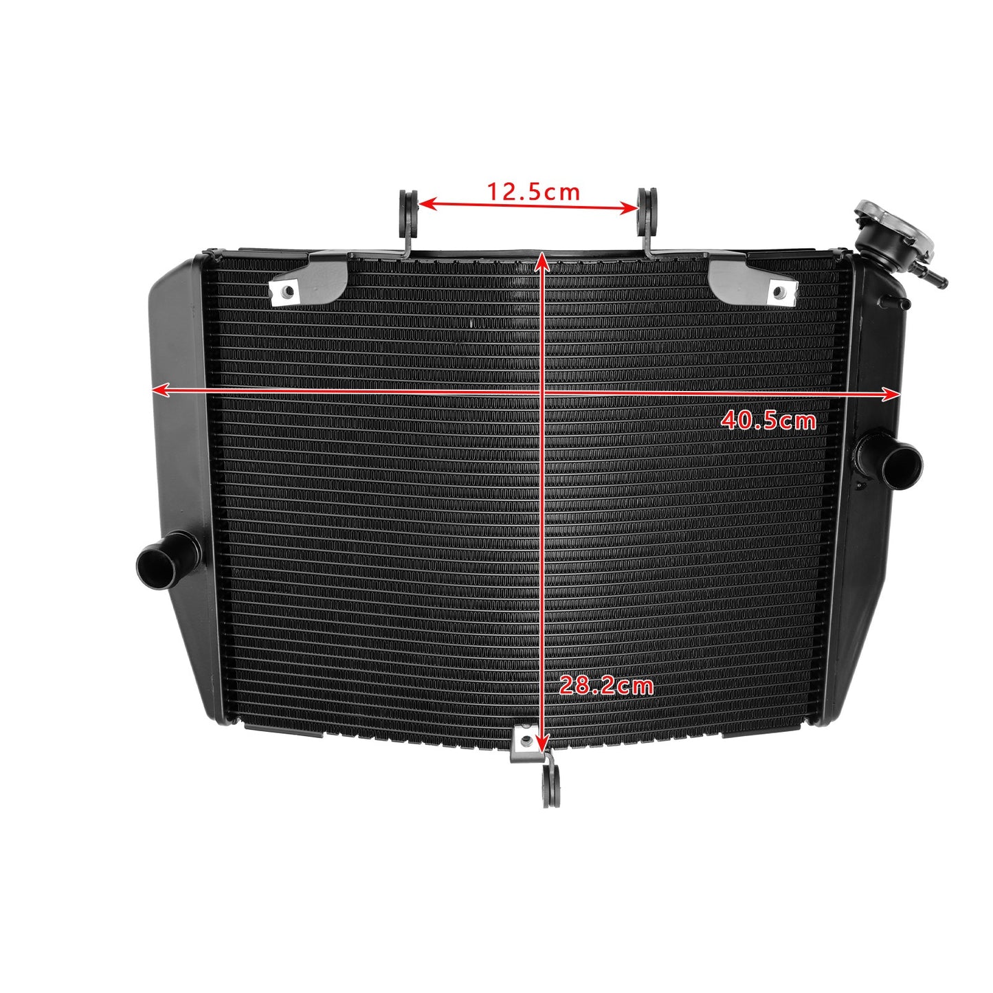 Radiator Cooling Engine Cooler For Kawasaki ZX-6R ZX636 2024-2025 Black??️