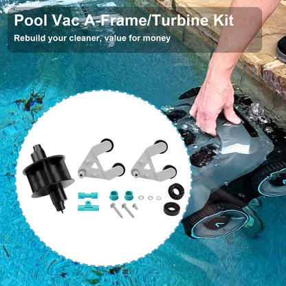 AXV621DAT Pool Vac A-Frame Turbine Kit for Hayward Aquabug Navigator Pro, Ultra