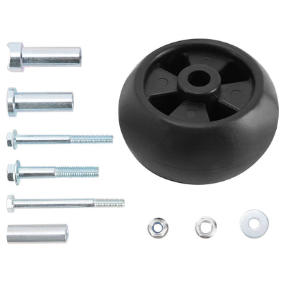 Solid Spare Deck Wheel Kit for John Deere Mower GT242 GT262 GT275 GX325 GX335 GX345 GX355