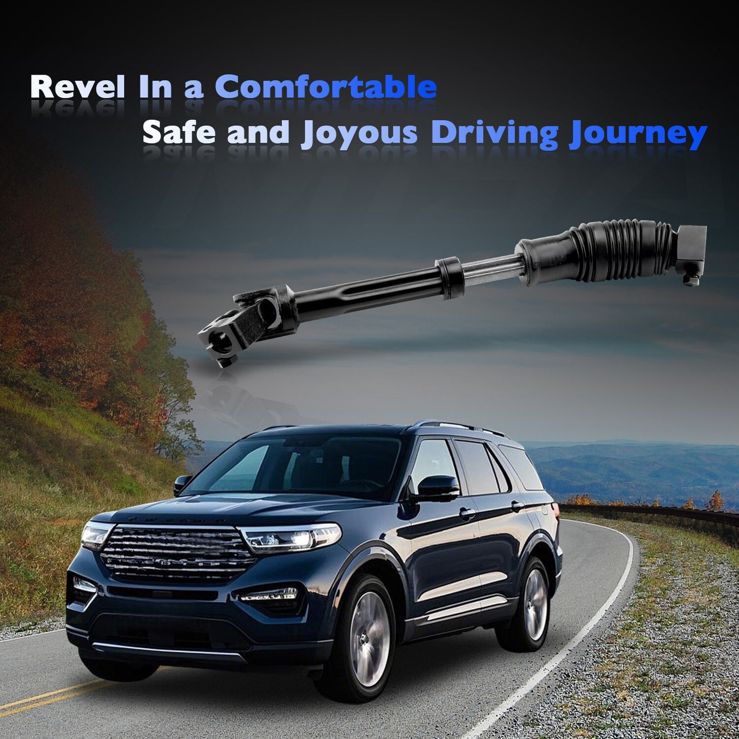 425-384 Steering Shaft Lower For 2002-2010 Ford Explorer Mountaineer 3L2Z3B676B
