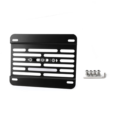 Bumper Tow Hook License Plate Mount Bracket Fit For BMW F30 F32 F10 3/4/5 SERIES