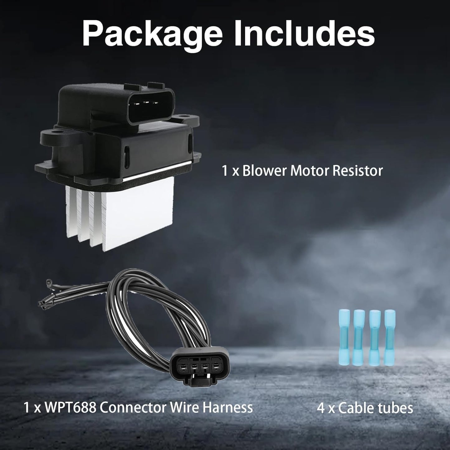 Heater A/C HVAC Blower Motor Resistor Module BL3Z-19E624-A For Lincoln Ford F150