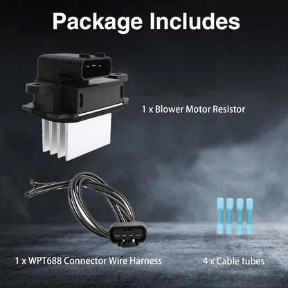 Heater A/C HVAC Blower Motor Resistor Module BL3Z-19E624-A For Lincoln Ford F150
