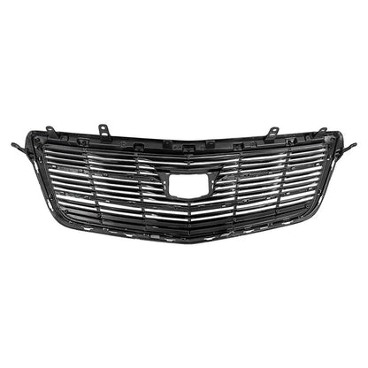 Fits 2015 2016-2019 Cadillac ATS Front Grille Upper Bumper Grill W/Chrome 15-19
