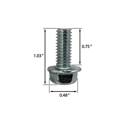 (6) Spindle Bolts for Cub Cadet MTD Troy-Bilt 710-1260A 710-04484 Toro 112-0395