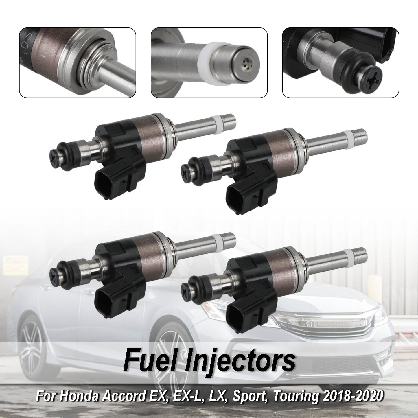 ✔4PCS Fuel Injectors 16010-5PA-305 Fit Honda Accord 2018-2020 CR-V 17-20 1.5L