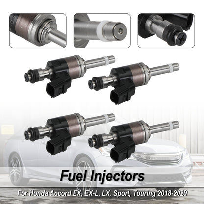✔4PCS Fuel Injectors 16010-5PA-305 Fit Honda Accord 2018-2020 CR-V 17-20 1.5L
