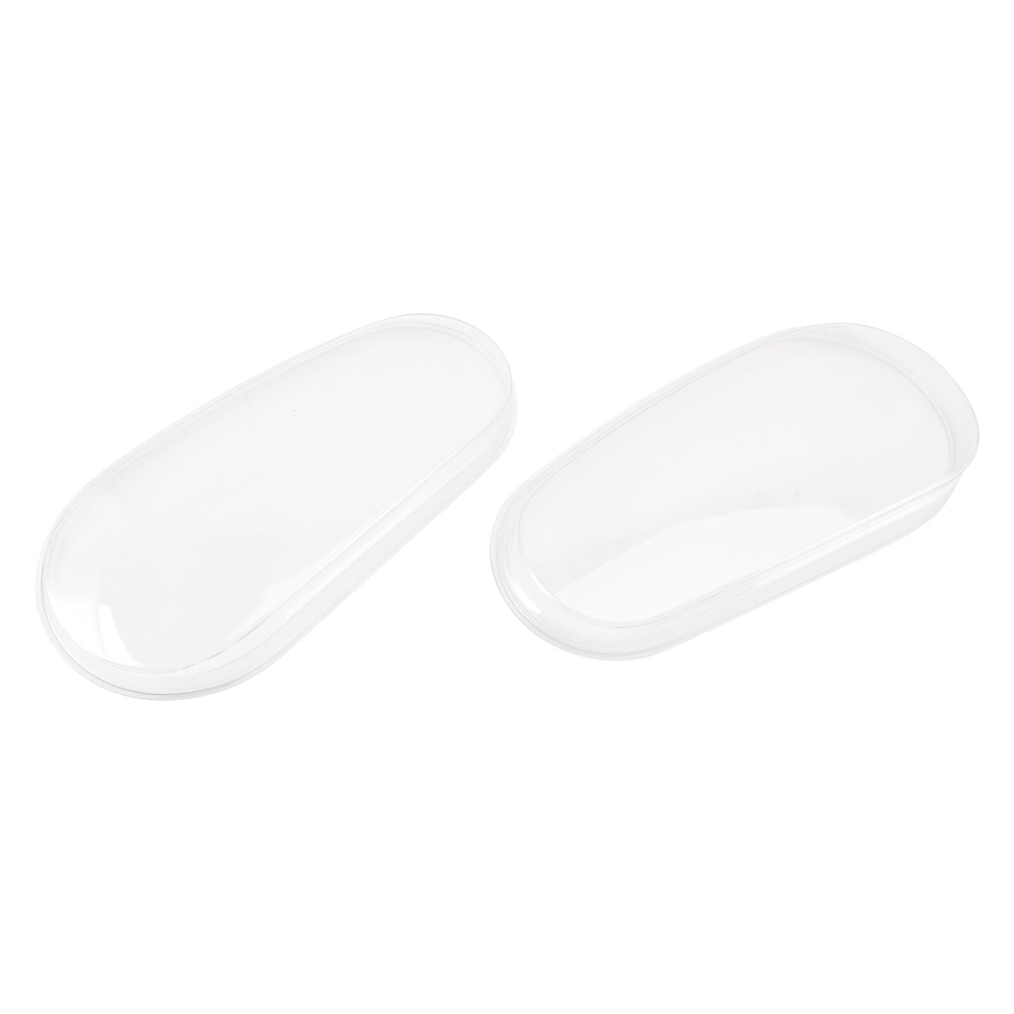Left+Right Headlight Lens Shell Cover Lampshade For VW MK4 Golf/GTI/R32 99-2005