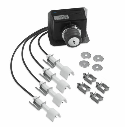 Solid Spare Weber Igniter Kit for Genesis 330 Gas Grill with Front Mounted Control Panel