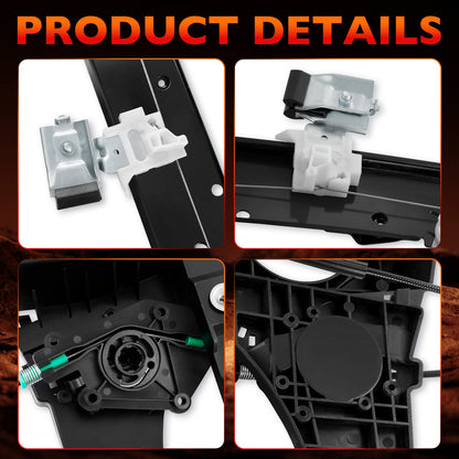 Power Window Regulator Front Passenger Side For 07-16 Lincoln Ford Expedition