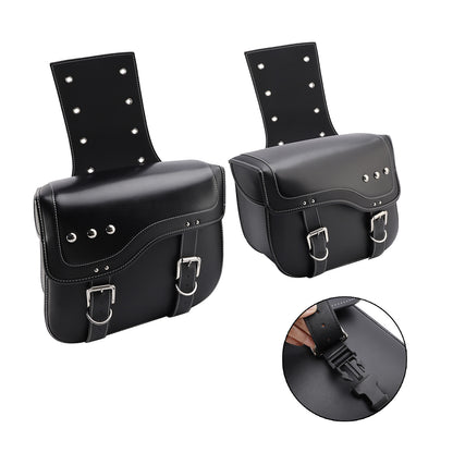 Tail Bag Side Saddlebag Tail Bag Luggage Pouch Storage Black 28L For Motorbike