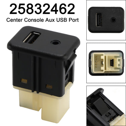 Center Console Aux USB Port 25832462 for Camaro 2010 2011 2012 2013 2014 2015