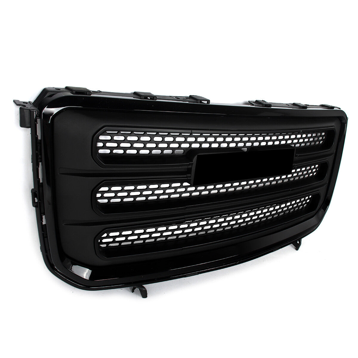Gloss+Matte Black Front Bumper Grill Grille For GMC Acadia 2013-2016 GM1200666