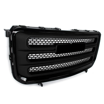 Gloss+Matte Black Front Bumper Grill Grille For GMC Acadia 2013-2016 GM1200666