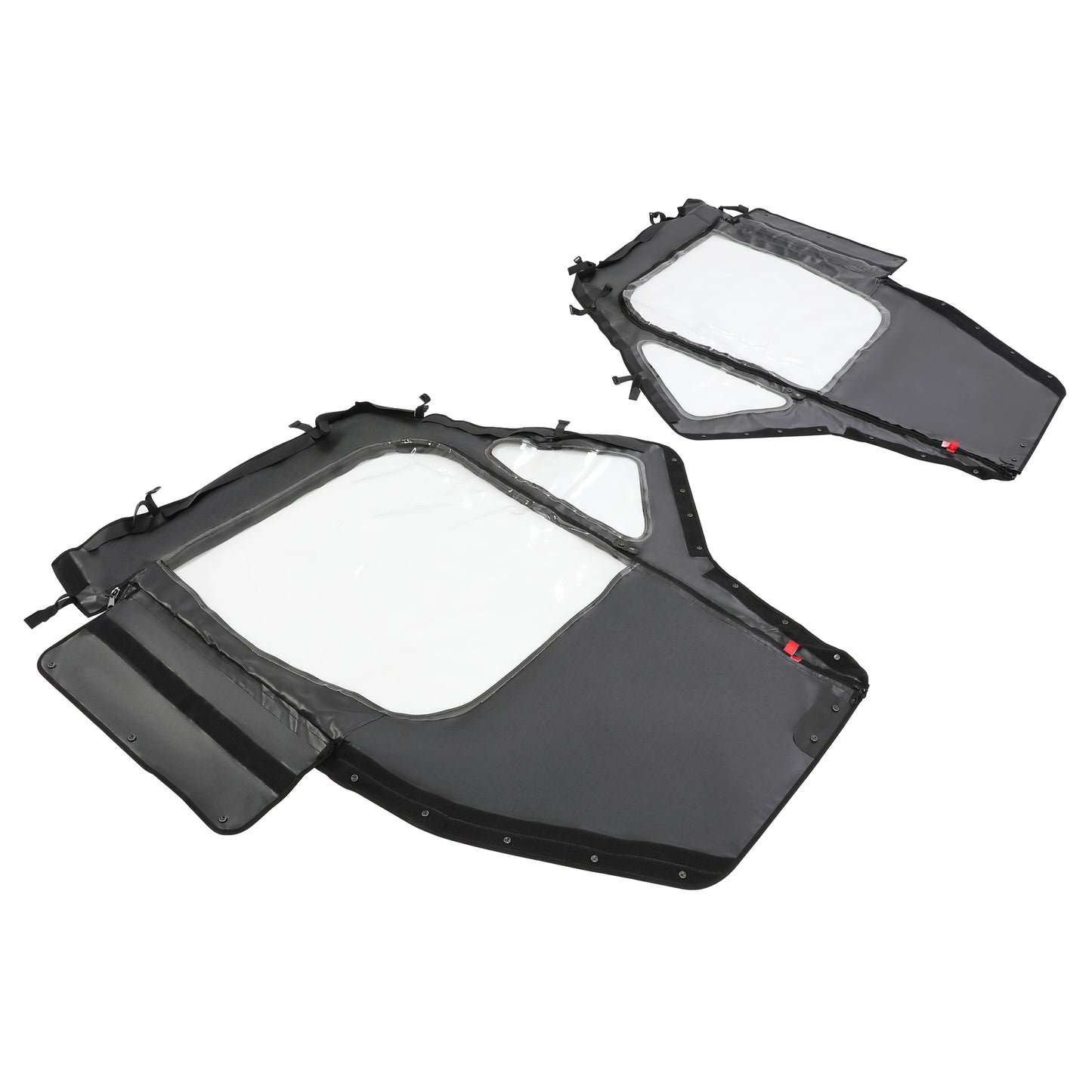 Solid Spare For Can-Am Defender HD 5 7 8 9 10 2016+ Soft Doors Kit Left + Right (2 Seater)