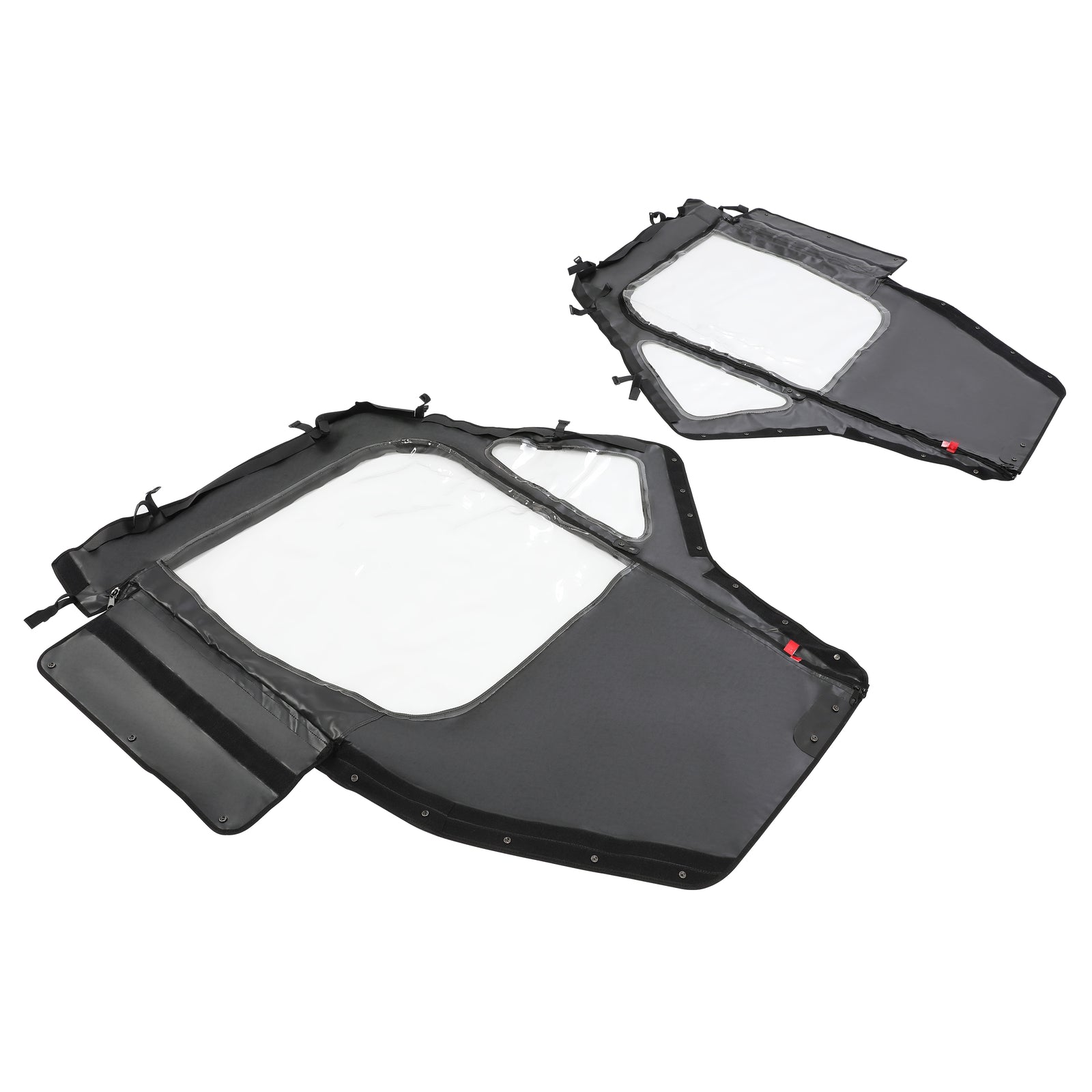 Solid Spare For Can-Am Defender HD 5 7 8 9 10 2016+ Soft Doors Kit Left + Right (2 Seater)