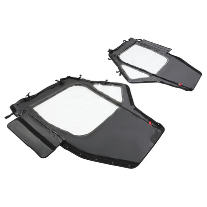 Solid Spare For Can-Am Defender HD 5 7 8 9 10 2016+ Soft Doors Kit Left + Right (2 Seater)