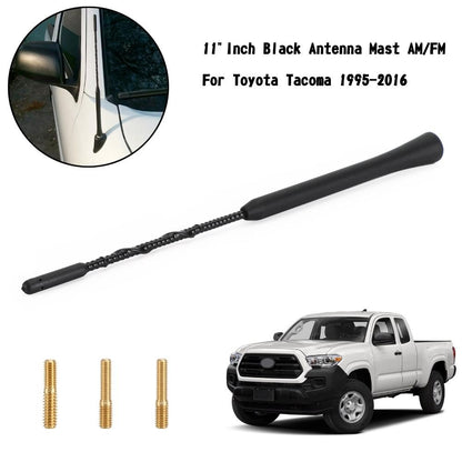 11"Inch Black Antenna Mast AM/FM fit For 1995-2016 Toyota Tacoma 2015 2014 2013