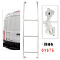 093TS Stainless Steel 3-Step Van Ladder For Ford Transit Low Roof Vans 2014-2025