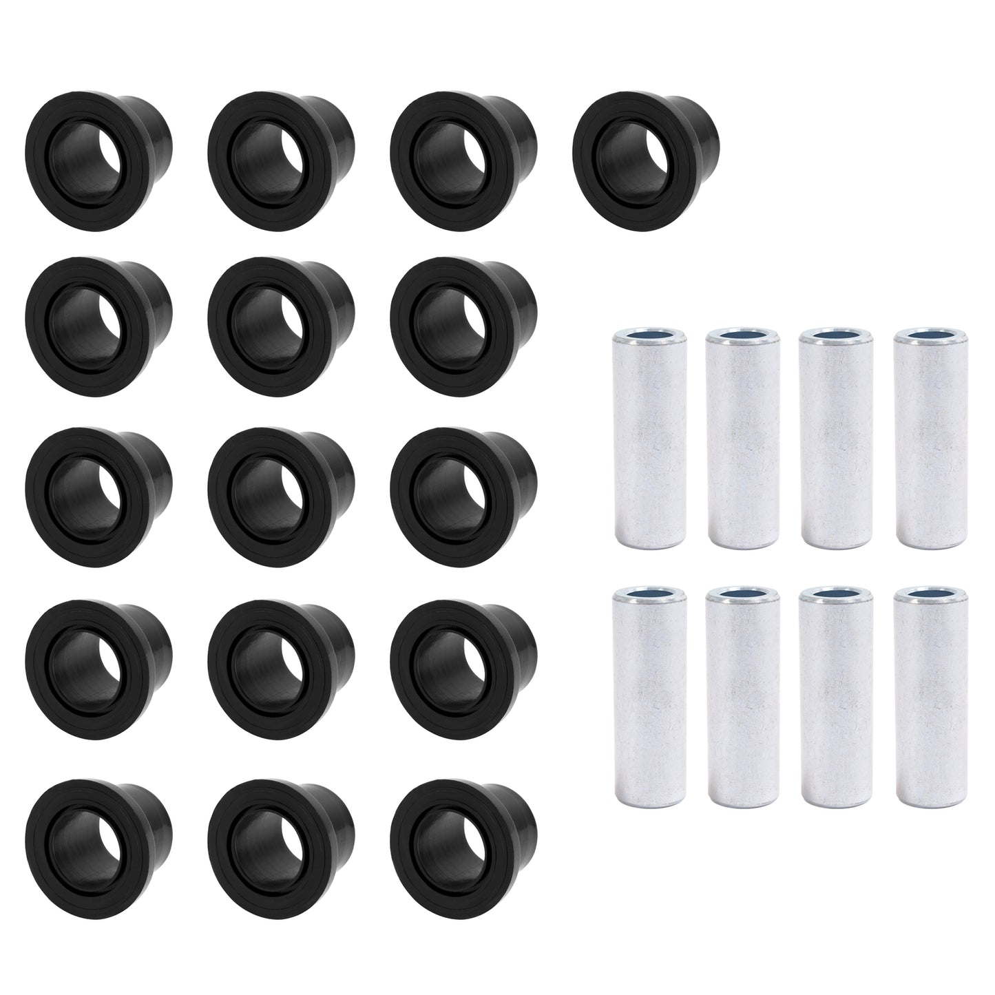 Solid Spare Galvanized For Can-Am Maverick X3 A Arm / Control Arm Bushing Sleeves Kit 2017+